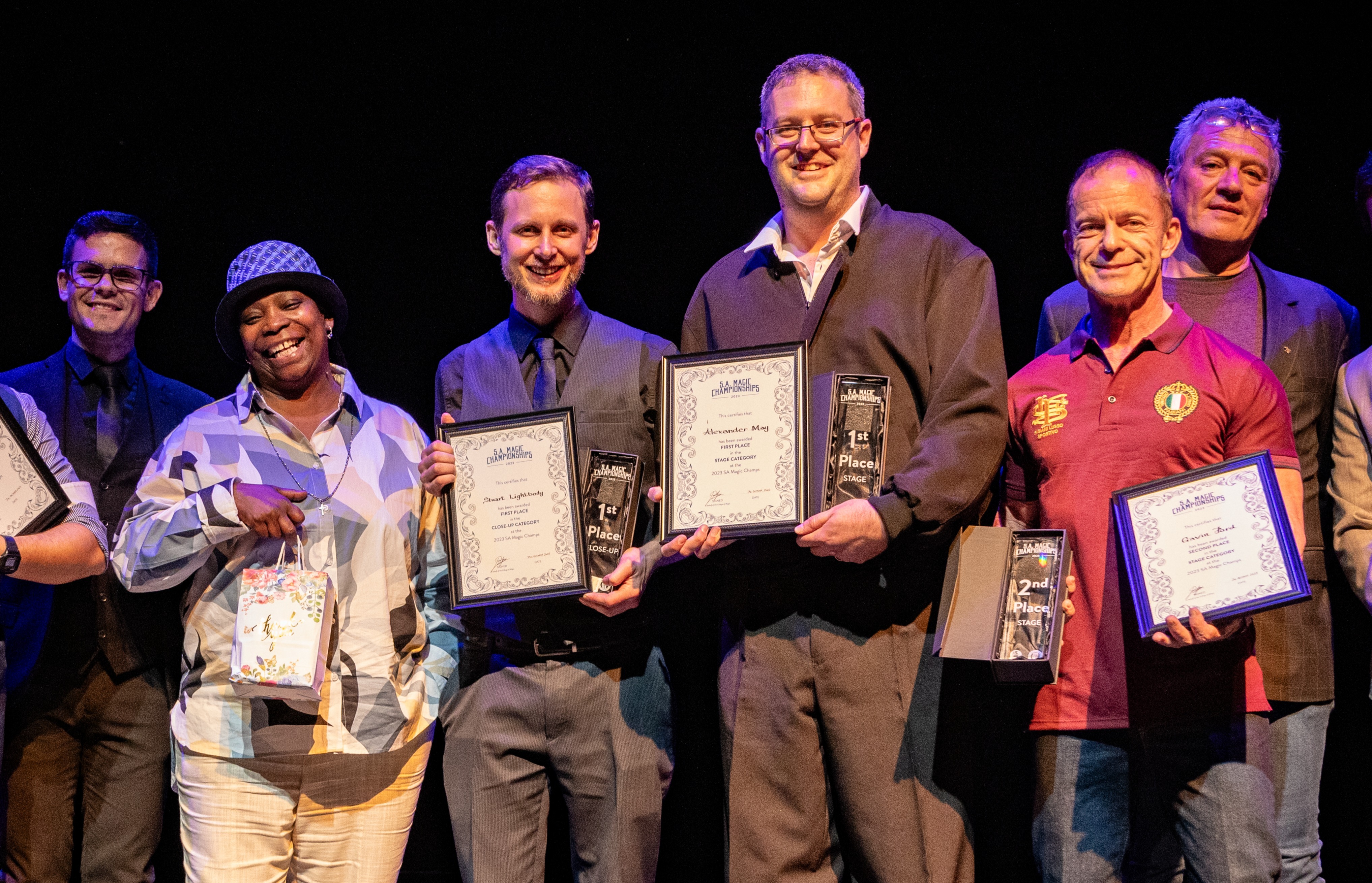 Alexander May winning the South African Magic Championships