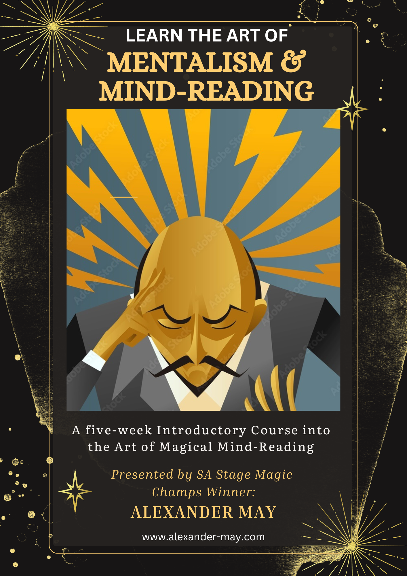 Mentalism Course presented by South African Magician Alexander May