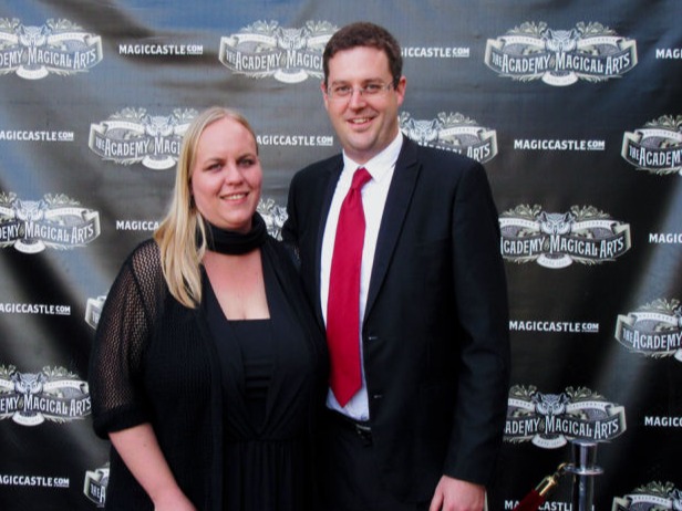 At the Magic Castle in Hollywood