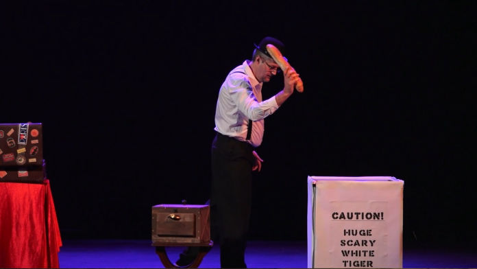 Alexander May performing at the South African Magic Championship